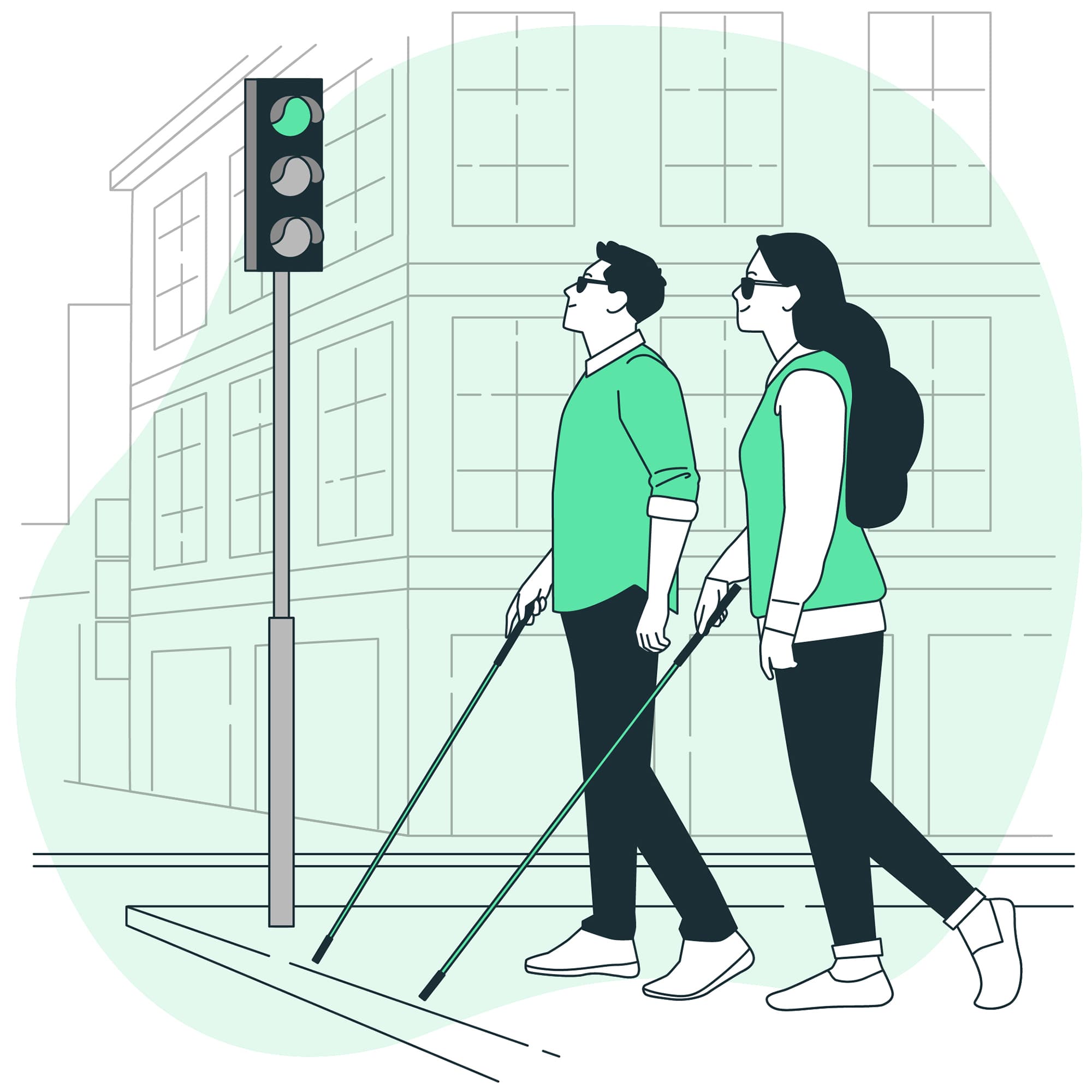 Illustration for BlindEye: Blind Assistance Using Deep Learning